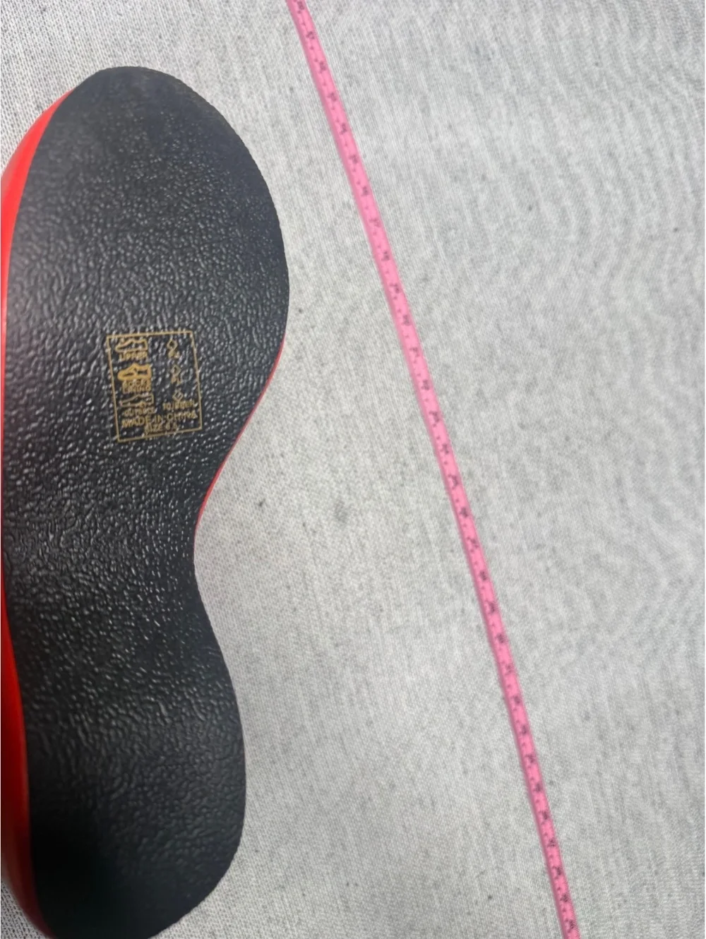 Azalea Wang Red Platform Mule Shoes